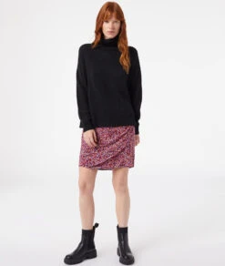 Wickelrock Mit Blumenmuster ROSA -Jane Kleidung Geschaft 653801368 6