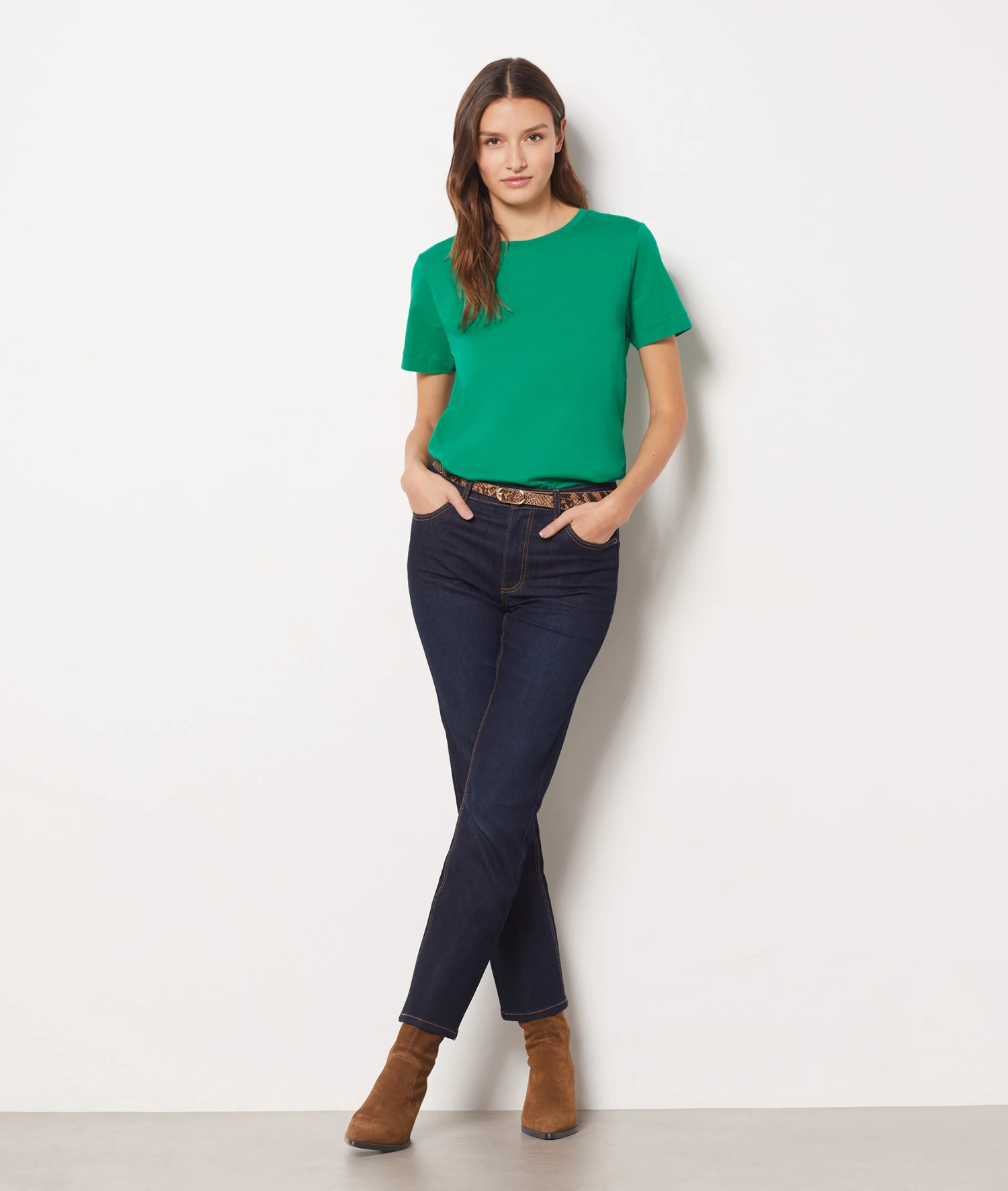 T-shirt Manches Courtes 100% Coton Bio EMERAUDE 3 T-shirt Manches Courtes 100% Coton Bio EMERAUDE – Bild 3