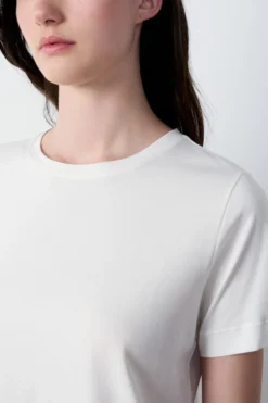 T-Shirt Mit Kurzen Ärmeln, 100 % Bio-Baumwolle ECRU 8 T-Shirt Mit Kurzen Ärmeln, 100 % Bio-Baumwolle ECRU -Jane Kleidung Geschaft 653830480 b scaled