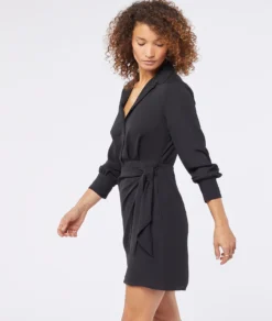 Wickelkleid SCHWARZ 9 Wickelkleid SCHWARZ -Jane Kleidung Geschaft 653839505 c
