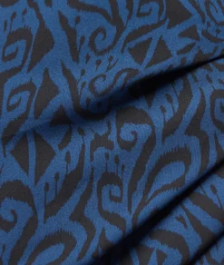 Wickelrock Mit Print MARINEBLAU -Jane Kleidung Geschaft 653840637 b