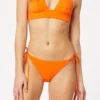 Signature Bikinihose Zum Binden – Bikiniunterteil ORANGE