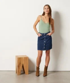 Caraco Mit Spitze Am Ausschnitt GRÜN -Jane Kleidung Geschaft 653876646 6