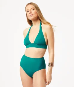 Bikini-Panty Mit Hoher Taille Für Einen Flachen Bauch – Bikiniunterteil SMARAGD -Jane Kleidung Geschaft 653881343 6