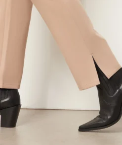 Gerade Geschnittene Hose BEIGE -Jane Kleidung Geschaft 653895983 b