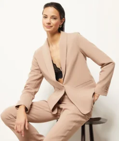 Gerade Geschnittene Hose BEIGE -Jane Kleidung Geschaft 653895983 c