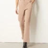Gerade Geschnittene Hose BEIGE