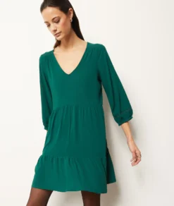 Fließendes Kleid GRÜN