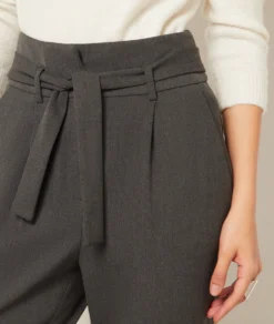 Hose Im Karottenschnitt ANTHRAZIT 8 Hose Im Karottenschnitt ANTHRAZIT -Jane Kleidung Geschaft 653930304 b