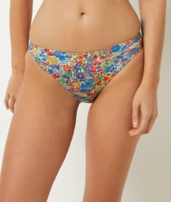 Bikiniunterteil – Bikini-Panty Aus Liberty-Gewebe MEHRFARBIG
