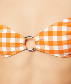 Dreiecksform – Bikinioberteil ORANGE -Jane Kleidung Geschaft 653971863 b