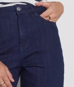 Hose Mit Weitem Schnitt BLAU -Jane Kleidung Geschaft 653980934 b