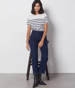 Hose Mit Weitem Schnitt BLAU