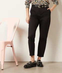 Hose Im Karottenschnitt SCHWARZ -Jane Kleidung Geschaft 653987105 6