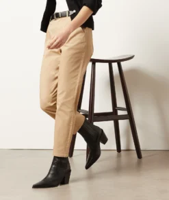 Hose Im Zigarettenschnitt BEIGE