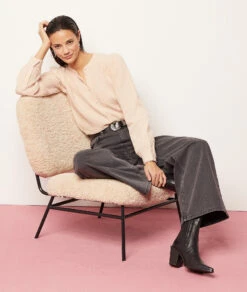 Weit Geschnittene Jeans ANTHRAZIT -Jane Kleidung Geschaft 653987204 6