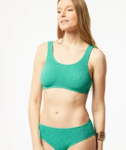 BH Aus Dehnbarem Material – Bikinioberteil TÜRKIS
