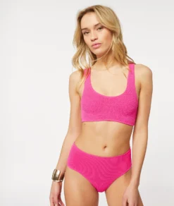 BH Aus Dehnbarem Material – Bikinioberteil FUCHSIA -Jane Kleidung Geschaft 653987472 6