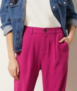 Hose Im Zigarettenschnitt FUCHSIA -Jane Kleidung Geschaft 653989372 b