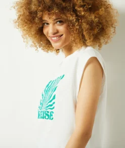 T-Shirt Mit Print Aus 100 % Baumwolle ENTENGRÜN 8 T-Shirt Mit Print Aus 100 % Baumwolle ENTENGRÜN -Jane Kleidung Geschaft 653990442 b