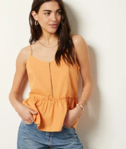 Caraco Aus Leinenmischgewebe BUTTERBLUME -Jane Kleidung Geschaft 653995858 b