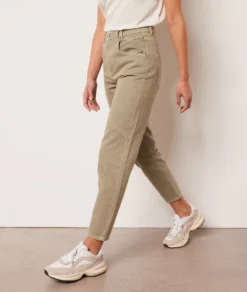 Jeans Im Karottenschnitt KHAKI -Jane Kleidung Geschaft 654015944 6