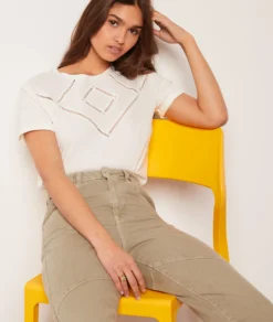 Jeans Im Karottenschnitt KHAKI -Jane Kleidung Geschaft 654015944 c