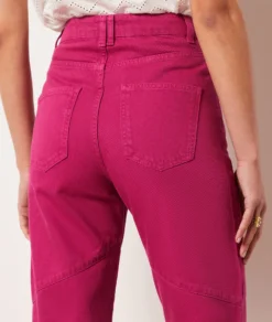 Jeans Im Karottenschnitt FUCHSIA -Jane Kleidung Geschaft 654015972 b