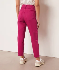 Jeans Im Karottenschnitt FUCHSIA