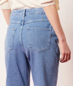 Jeans Im Karottenschnitt BLAU -Jane Kleidung Geschaft 654017322 b