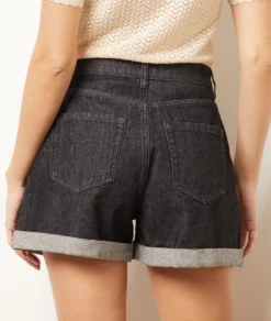 Jeansshorts, 100 % Baumwolle ANTHRAZIT 8 Jeansshorts, 100 % Baumwolle ANTHRAZIT -Jane Kleidung Geschaft 654032104 b