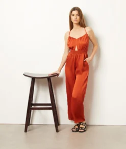 Jumpsuit Mit Gekreuztem Rücken HENNA -Jane Kleidung Geschaft 654035591 6