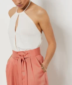 Caraco Zum Binden ECRU -Jane Kleidung Geschaft 654037380 c