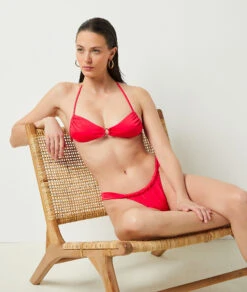 Bikinioberteil – Dreiecksform ROT