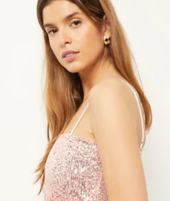 Kleid Mit Pailletten ROSA -Jane Kleidung Geschaft 654056470 b