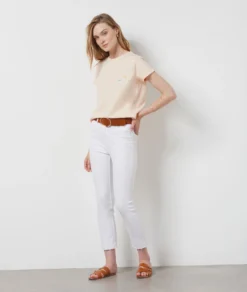 T-Shirt Mit Kurzen Ärmeln, 100 % Baumwolle KORALLE -Jane Kleidung Geschaft 654066062 6