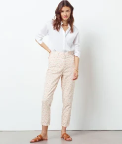 Karottenjeans Mit Gestickten Details ECRU 7 Karottenjeans Mit Gestickten Details ECRU -Jane Kleidung Geschaft 654071539 6