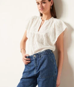 Gerade Jeans, 100 % Baumwolle KÖNIGSBLAU -Jane Kleidung Geschaft 654071923 c