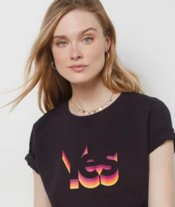 T-Shirt Mit Print Aus 100 % Baumwolle MEHRFARBIG -Jane Kleidung Geschaft 654075890 b