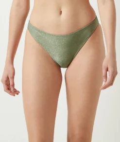 Bikiniunterteil – Bikini-Panty KHAKI -Jane Kleidung Geschaft 654091344 b