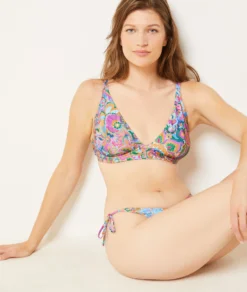 Triangle Haut De Maillot MULTICOLORE -Jane Kleidung Geschaft 654106590 b