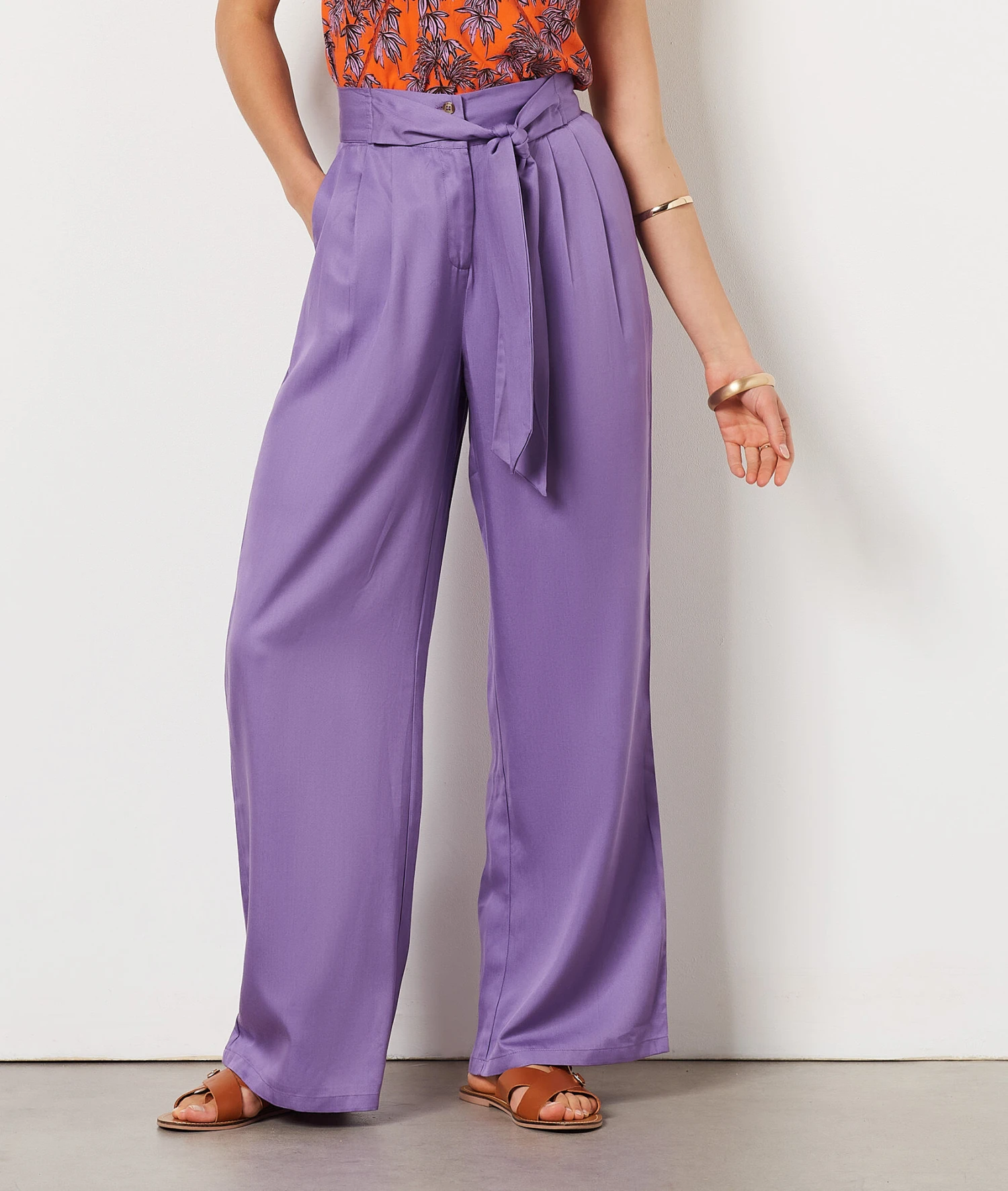 Pantalon Coupe Large PARME 1 Pantalon Coupe Large PARME