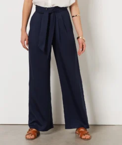 Pantalon Coupe Large MARINE -Jane Kleidung Geschaft 654134025 c