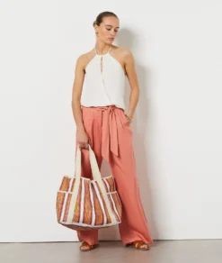 Pantalon Coupe Large ROSE -Jane Kleidung Geschaft 654134070 c