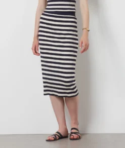 Jupe Longue Côtelé NOIR -Jane Kleidung Geschaft 654141080 6