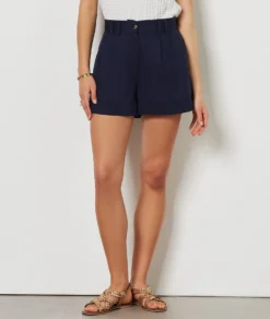 Short Taille Haute MARINE -Jane Kleidung Geschaft 654141525 c