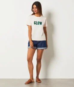 T-shirt "Glow" 100 %coton BLUSH 7 T-shirt "Glow" 100 %coton BLUSH -Jane Kleidung Geschaft 654145394 6
