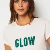 T-shirt "Glow" 100 %coton BLUSH