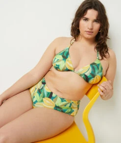 Bikinioberteil – Wende-Dreiecksform GRÜN