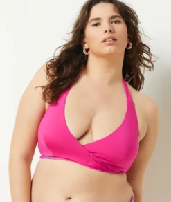 Wendbares Triangel - Bikini Oberteil ROSA -Jane Kleidung Geschaft 654167468 c